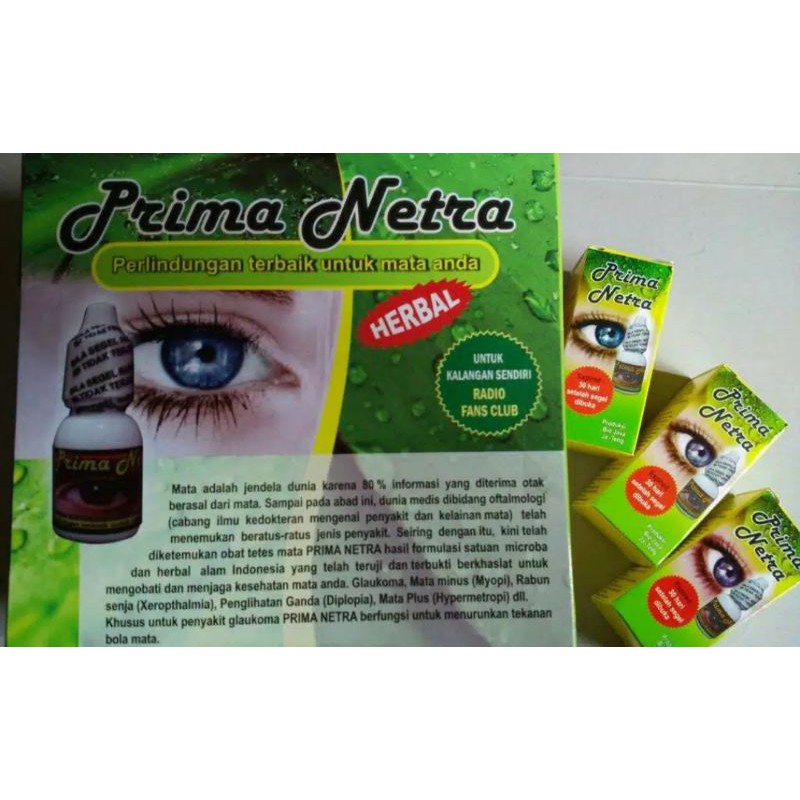 Jual Prima Netra Tetes Mata Herbal Original | Shopee Indonesia