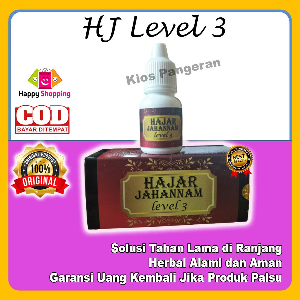 Jual Herbal Untuk Tahan Lama Original Hajar Jahanam Level 3 Obat Kuat