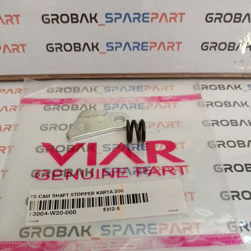 Jual Cam Shaft Stopper + Spring Viar Karya Radiator, Original | Shopee ...