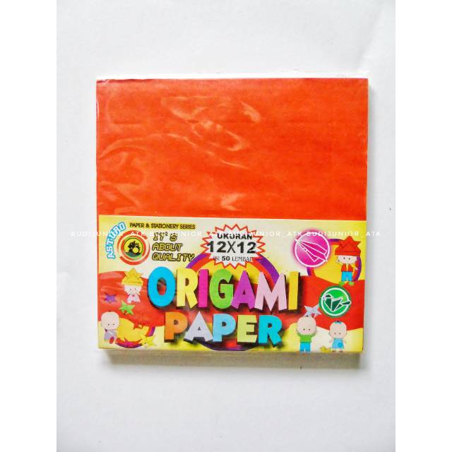 Jual Kertas Lipat Origami Asturo 12×12 Isi 50l Shopee Indonesia