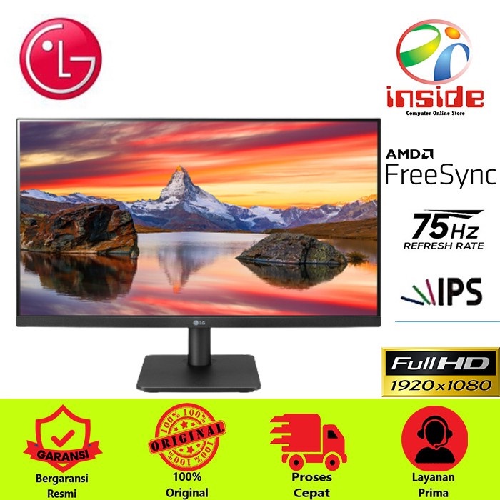 Jual LED Monitor LG 23.8inch 24MP400 Full HD 75Ghz IPS FreeSync HDMI ...