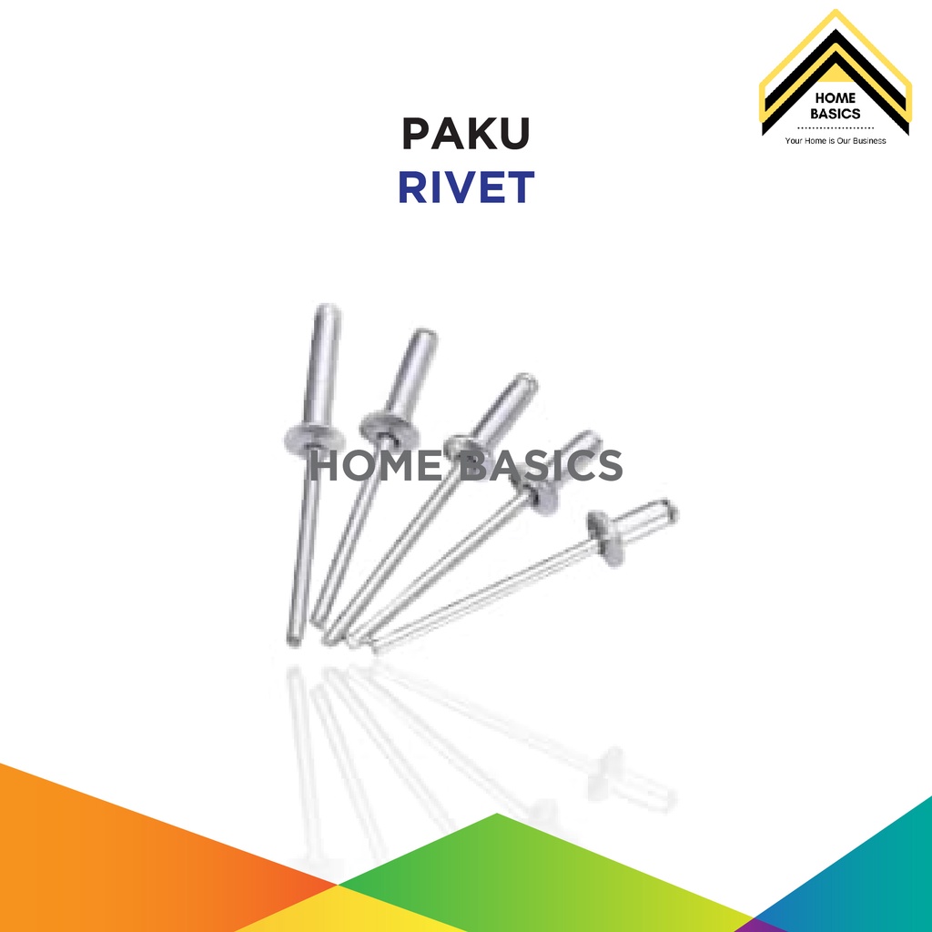 Jual Paku Rivet 10 Pcs / Paku Tembak / 3.2 mm (435) / 4 mm (540 ...