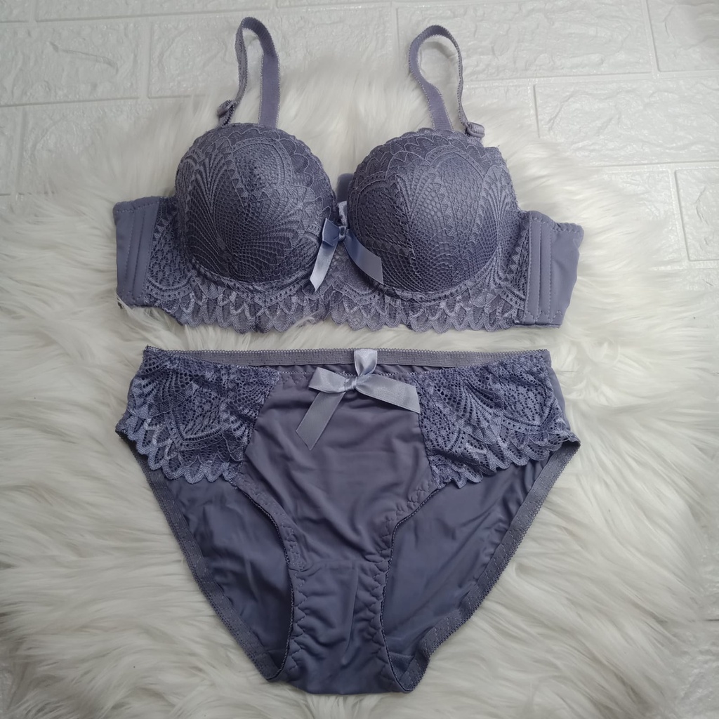 Jual BRA SET bh + cd beha celana dalam wanita setelan renda import ...