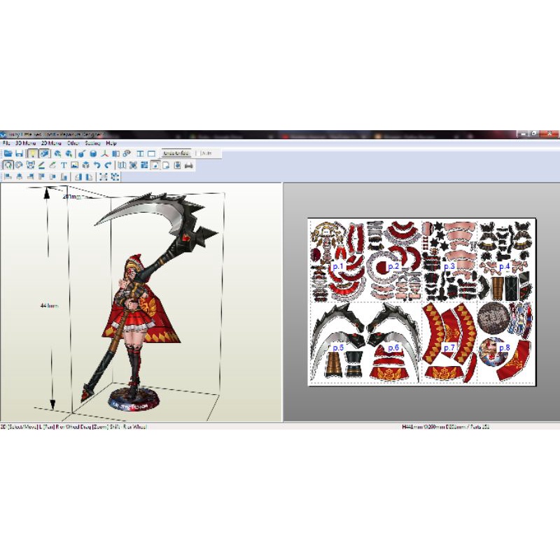 Jual Mobile legends Ruby Papercraft | Shopee Indonesia