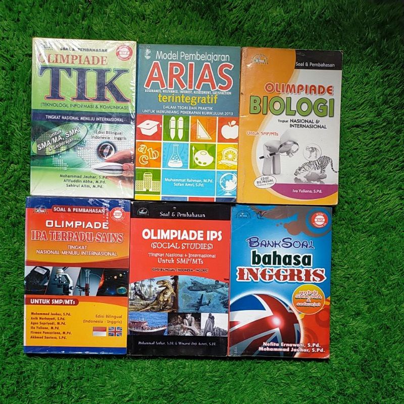 Jual ORIGINAL BUKU SOAL & PEMBAHASAN OLIMPIADE TIK BANK SOAL BAHASA ...