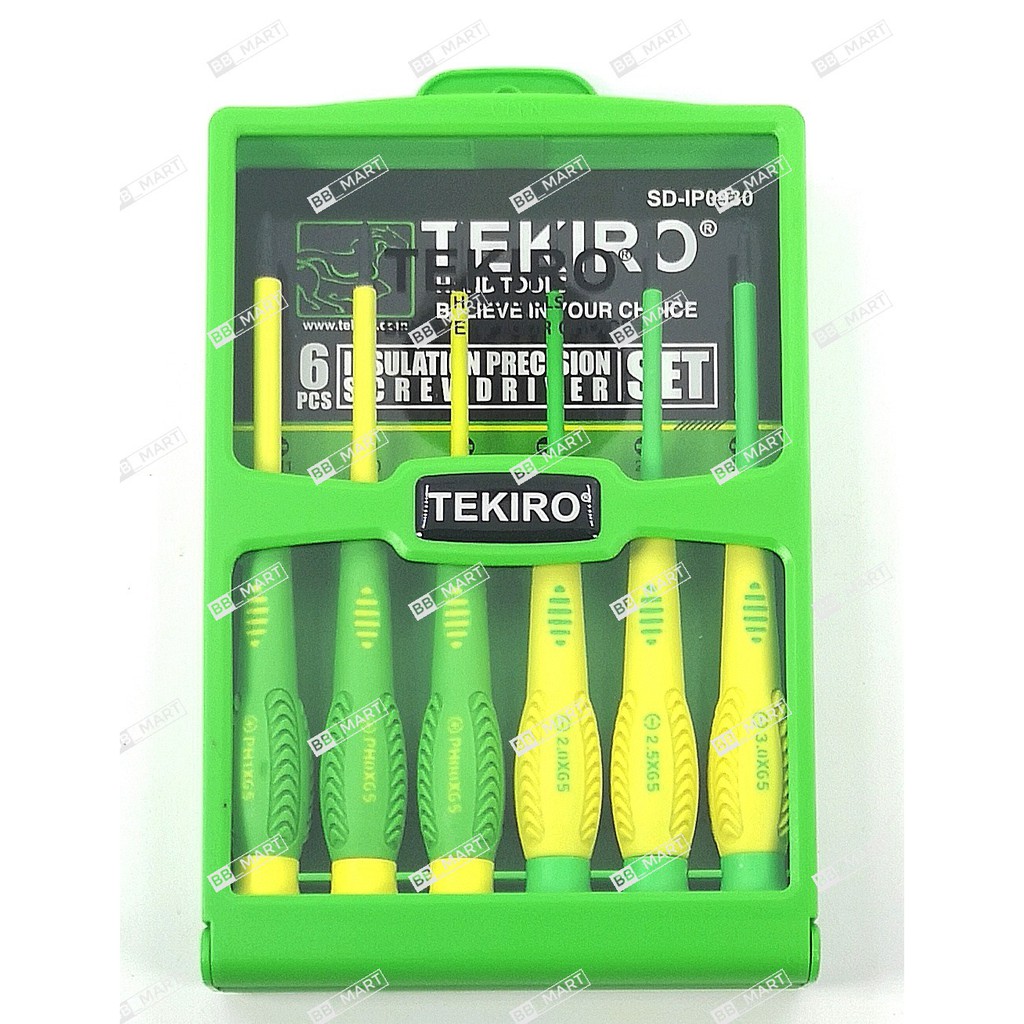 Jual Tekiro Obeng Listrik Presisi Set Pcs Insulation Precision