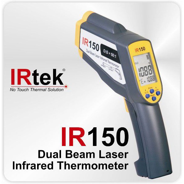 Jual Infrared Thermometer Dengan Dual Beam Laser Irtek Ir Shopee Indonesia