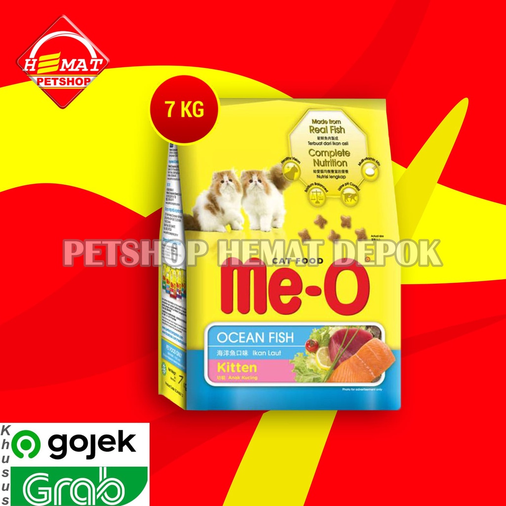 Jual Gosend Makanan Kering Kucing Meo Dry Cat Food Me O 7KG | Shopee