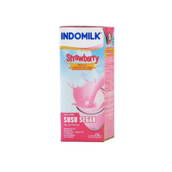 Jual Indomilk Susu UHT Straw 250ml | Shopee Indonesia