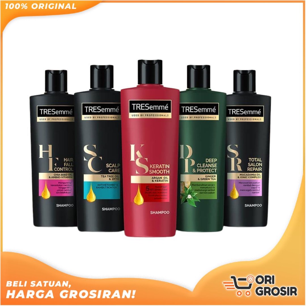 ORI Grosir Tresemme Shampoo 170Ml - Rambut Lembut 48 Jam