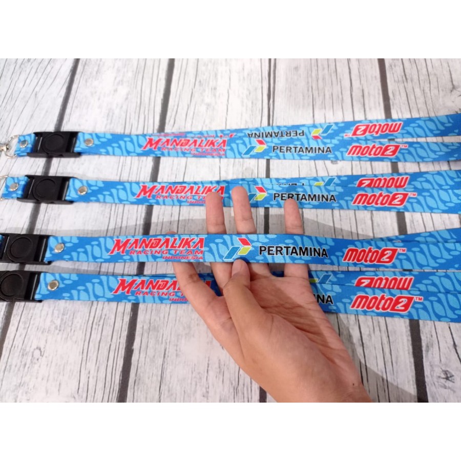 Jual Lanyard Pertamina Mandalika / Lanyard Mandalika Racing Team ...