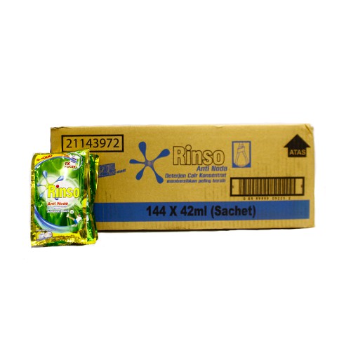 Jual Rinso Cair Sachet Ml Per Dus Lusin Rinso Cair Rp