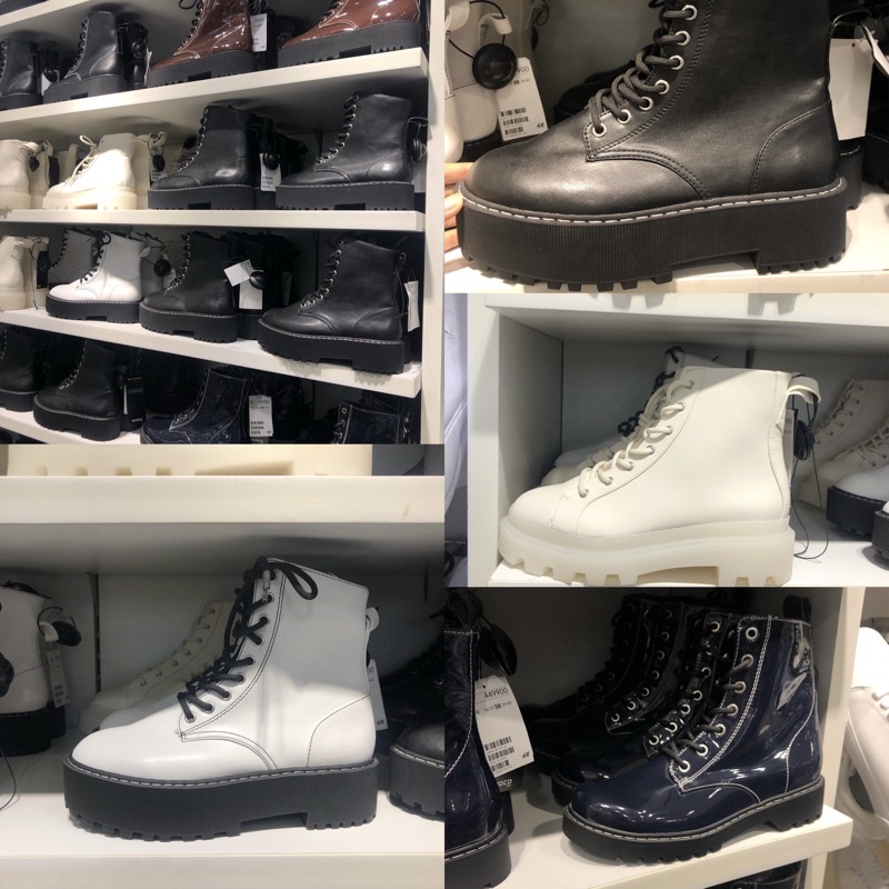 Sepatu boots wanita on sale h&m