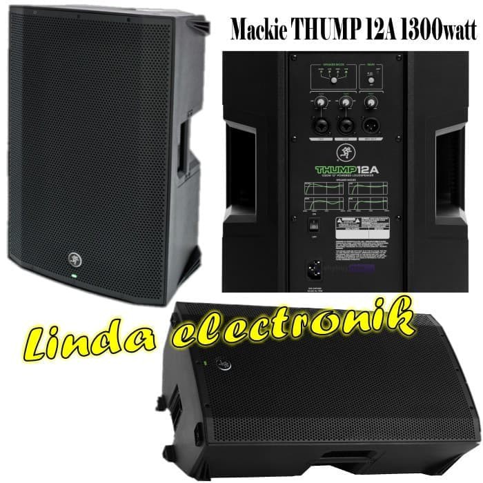 Jual Speaker Aktif Active NEW MACKIE THUMP 12A 1300W Original | Shopee ...