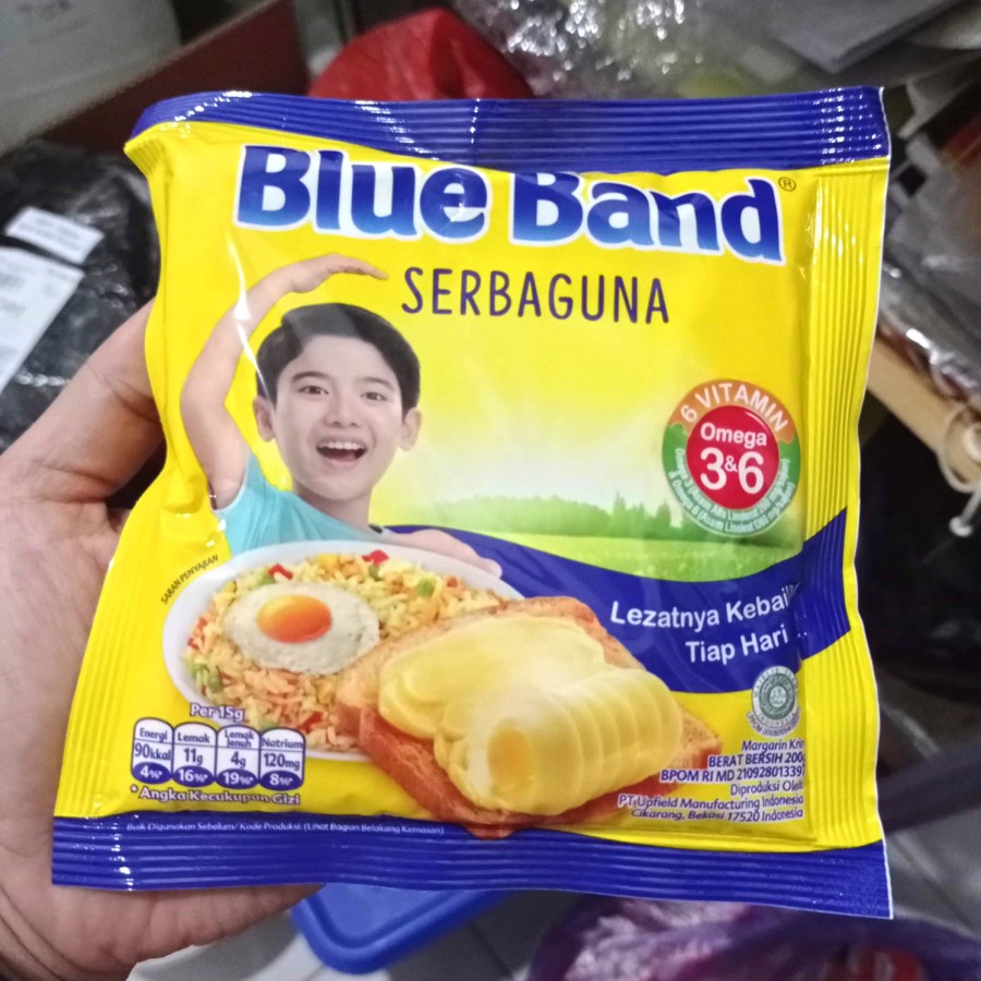 Jual mentega blue band blueband 200 gram sachet Shopee Indonesia