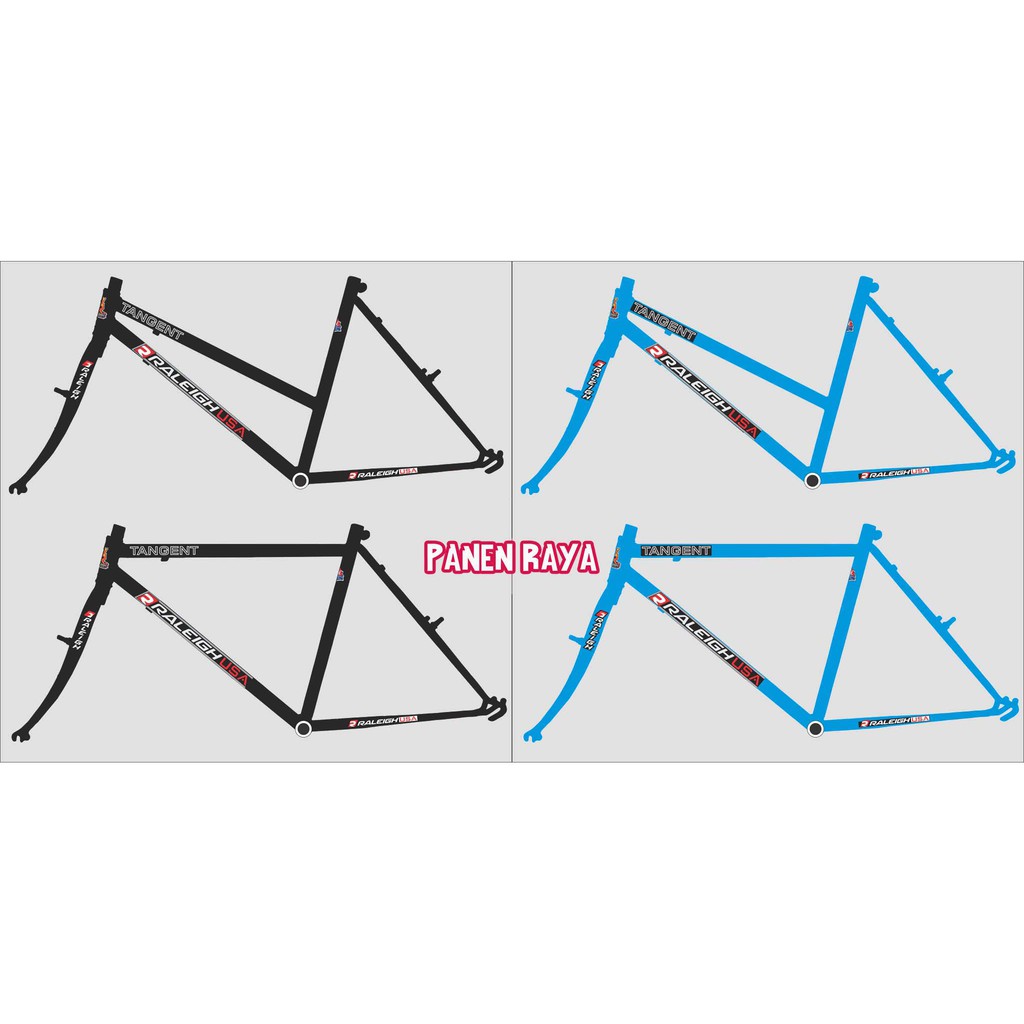 Jual Stiker Decal Sepeda Raleigh USA Tangent | Shopee Indonesia