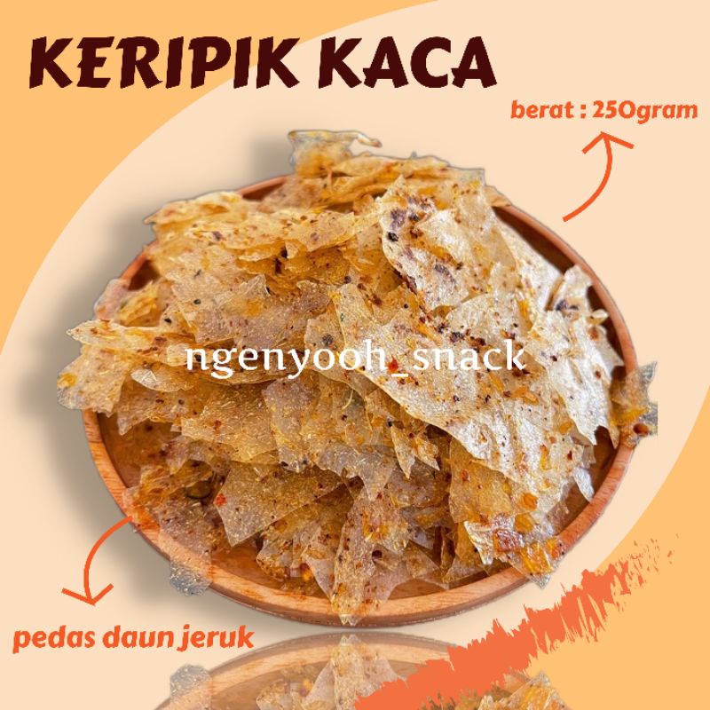 Jual Krica Kripik Kaca Kemasan 250g Keripik Beling Kripca