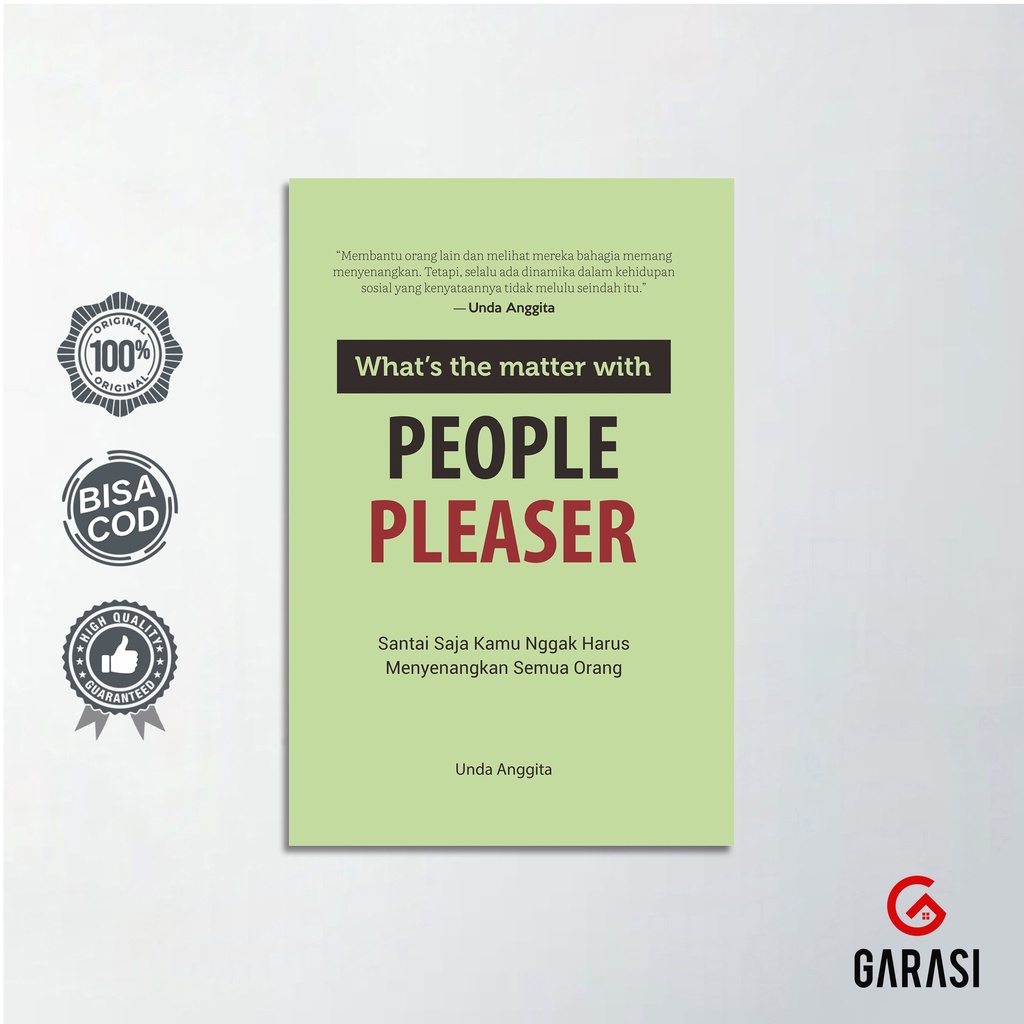 Jual Buku What's The Matter With PEOPLE PLEASER : Santai Saja Kamu