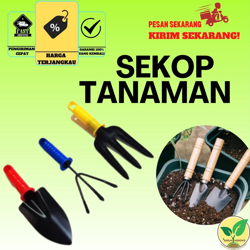 Jual Sekop Mini Sekop Kebun Garukan Tanah Garpu Tanah Alat