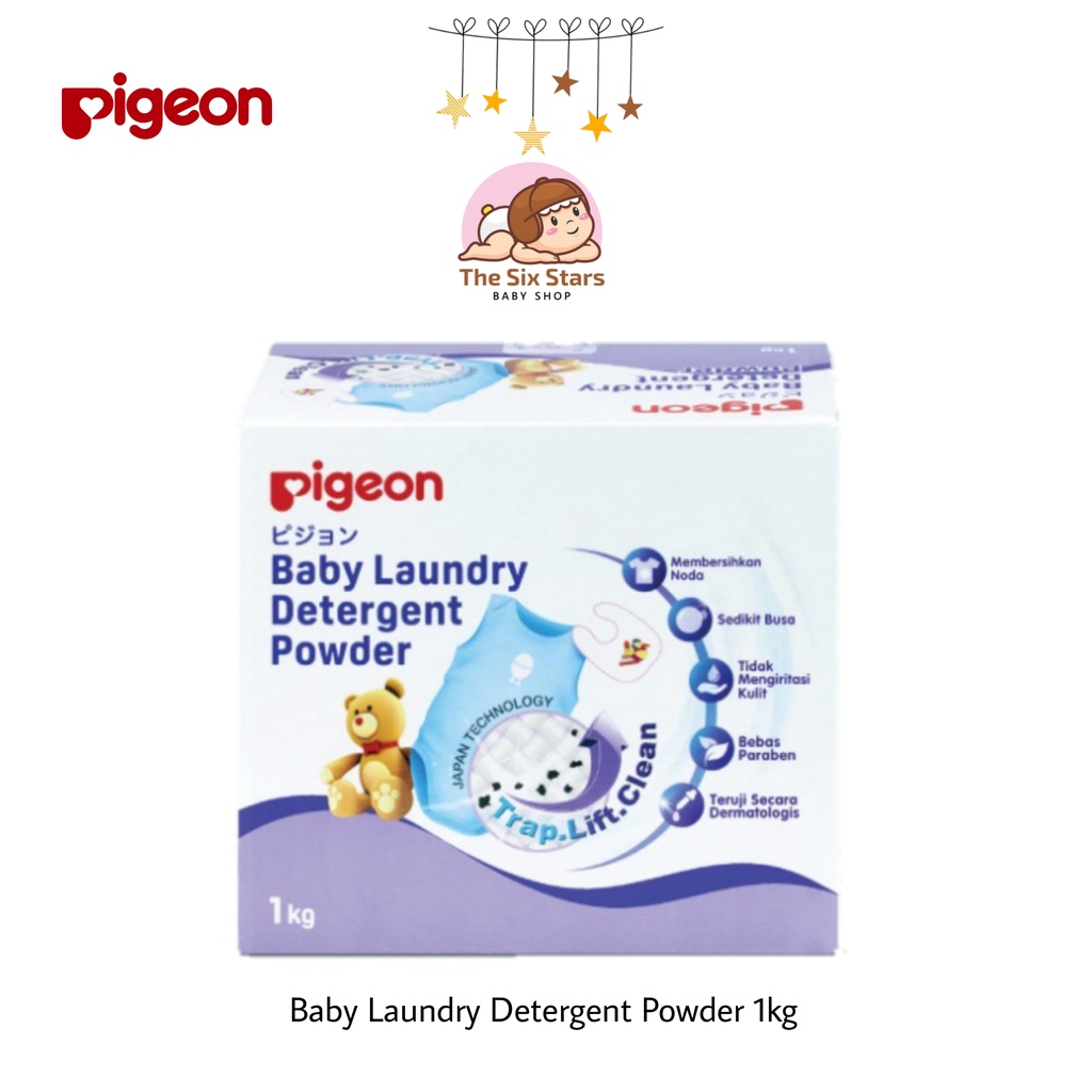 Jual Pigeon Baby Laundry Detergent Powder 1 kg Shopee Indonesia