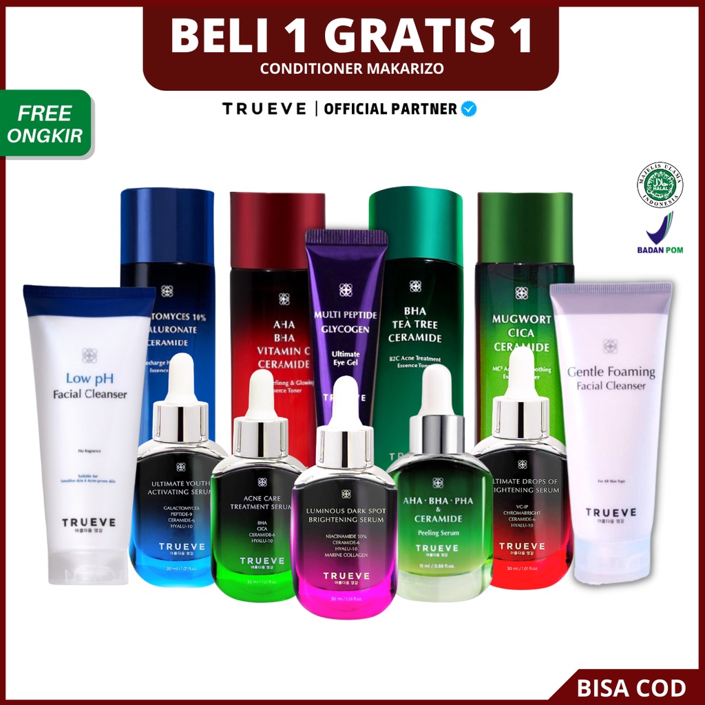 Jual [ Agen Resmi ] TRUEVE Toner dan Serum Niacinamide 10% ...