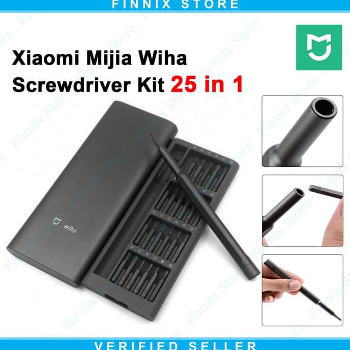 Jual Xiaomi Mijia Wiha Screwdriver Kit 25 In 1 Obeng Set Premium ...