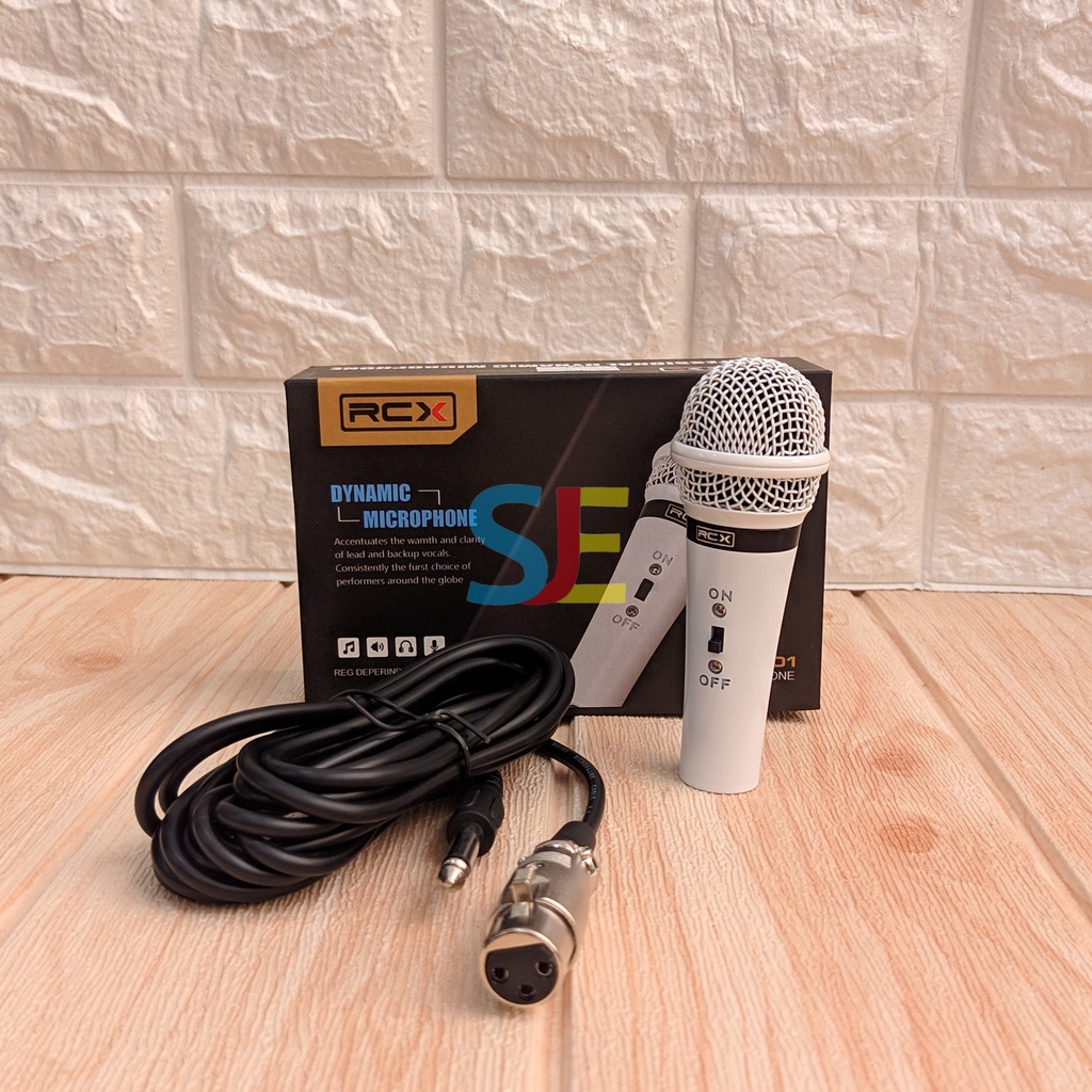 Jual Mic Rcx Rm Microphone Kabel Rcx Mic Kendang Shopee Indonesia