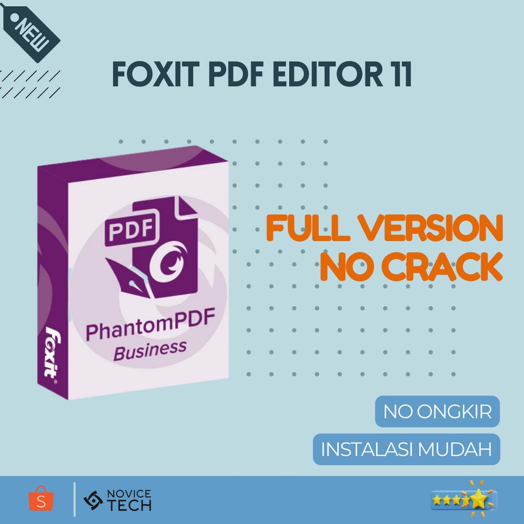 Jual Foxit Phantom Business PDF Editor Pro Versi 11 - Windows 11 / 10 ...