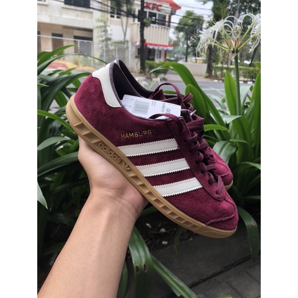 Adidas hamburg marron best sale