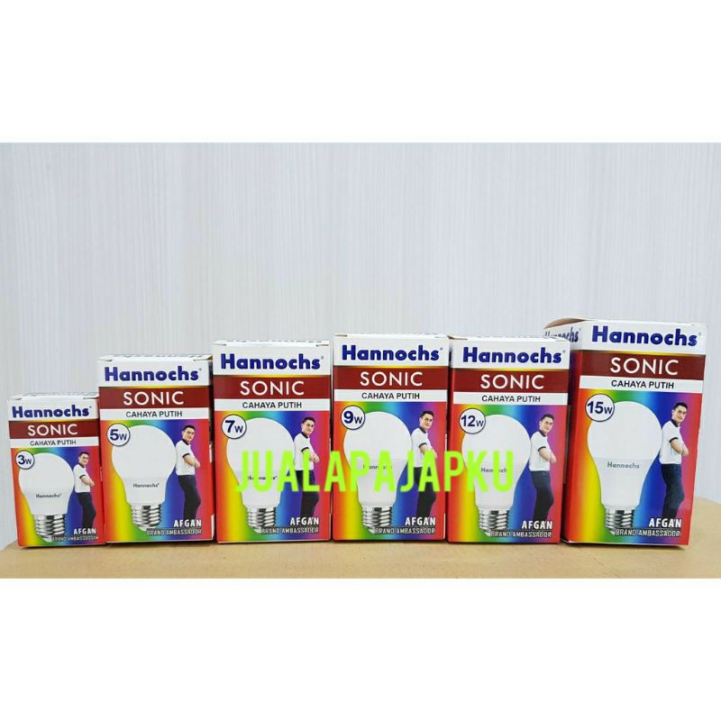 Jual Lampu Hannochs sonic Led Termurah 7w 9w 12w 15w | Shopee Indonesia