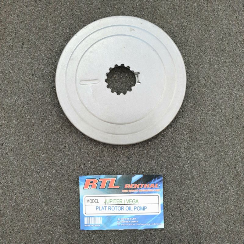 Jual PLAT ROTARY ROTOR OLI POMP VEGA / JUPITER Z / CRYPTON - MERK RTL ...