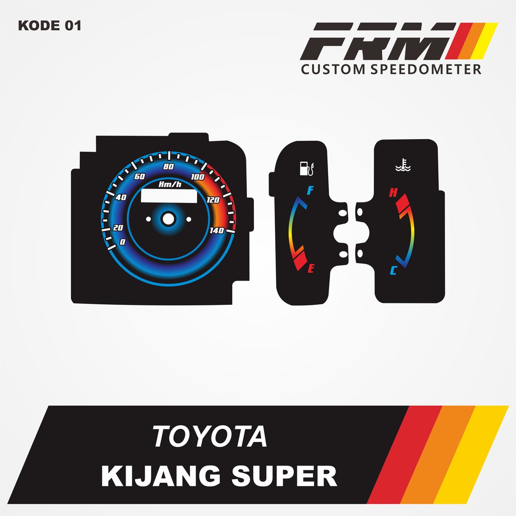 Jual Panel Speedometer Kijang Super custom Shopee Indonesia