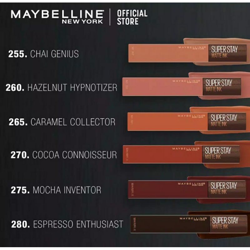 Jual MAYBELLINE SUPERSTAY MATTE INK X JANJI JIWA COFFEE EDITION