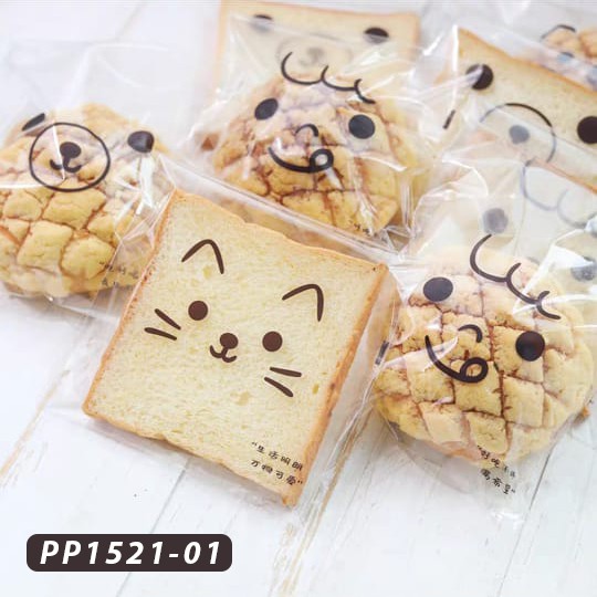 Jual Packaging Plastik Roti PP1521-01 / Kemasan Bungkus Plastik Kue ...