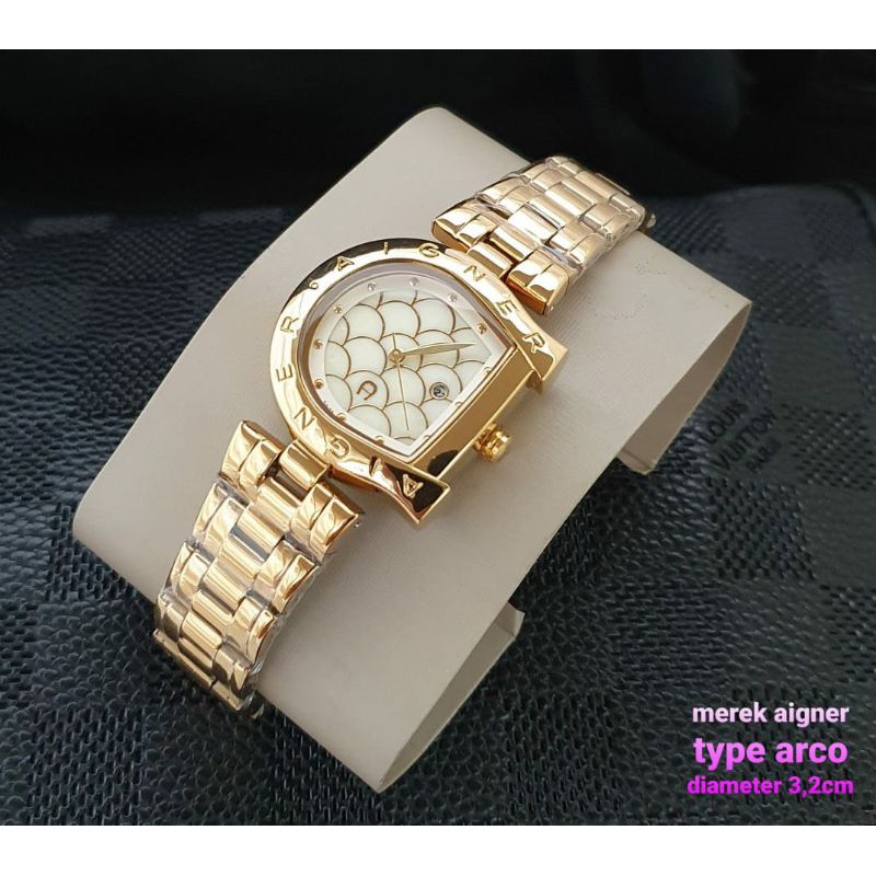 Aigner Arco All Steel Jam Tangan Wanita 32mm