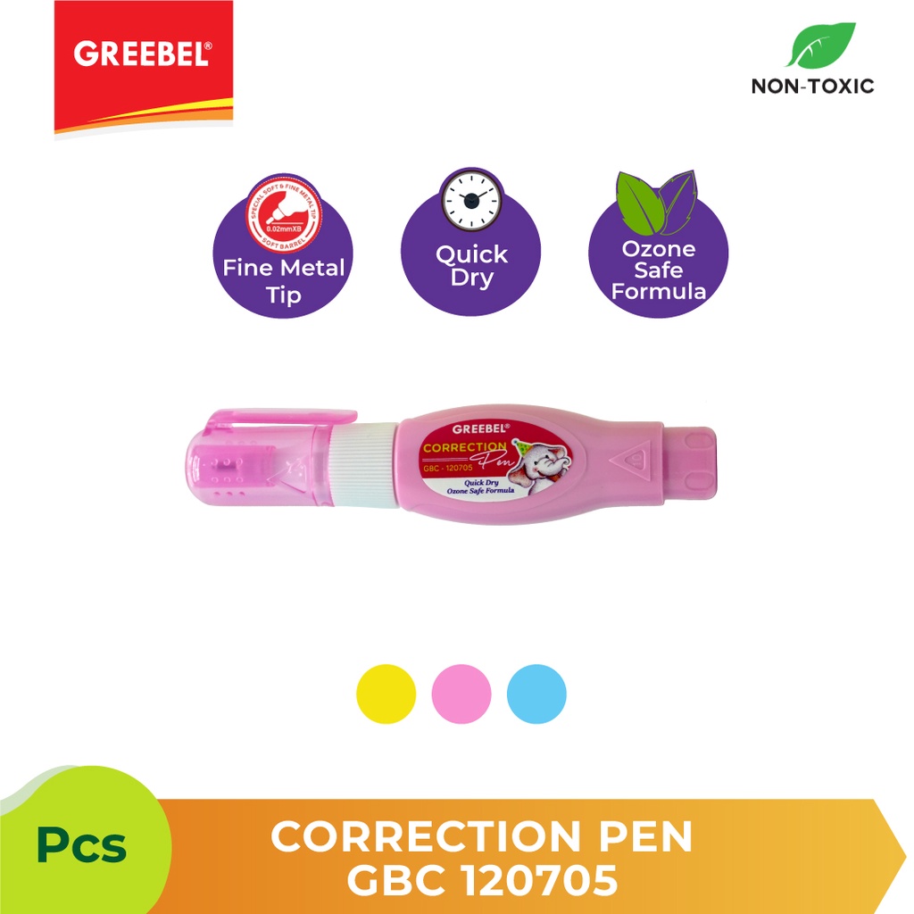 Jual GREEBEL CORRECTION PEN GBC 120705 1 PCS Shopee Indonesia