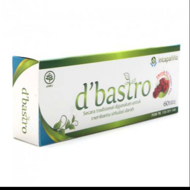 d'bastro isi 60  herbal stroke jantung darah tinggi