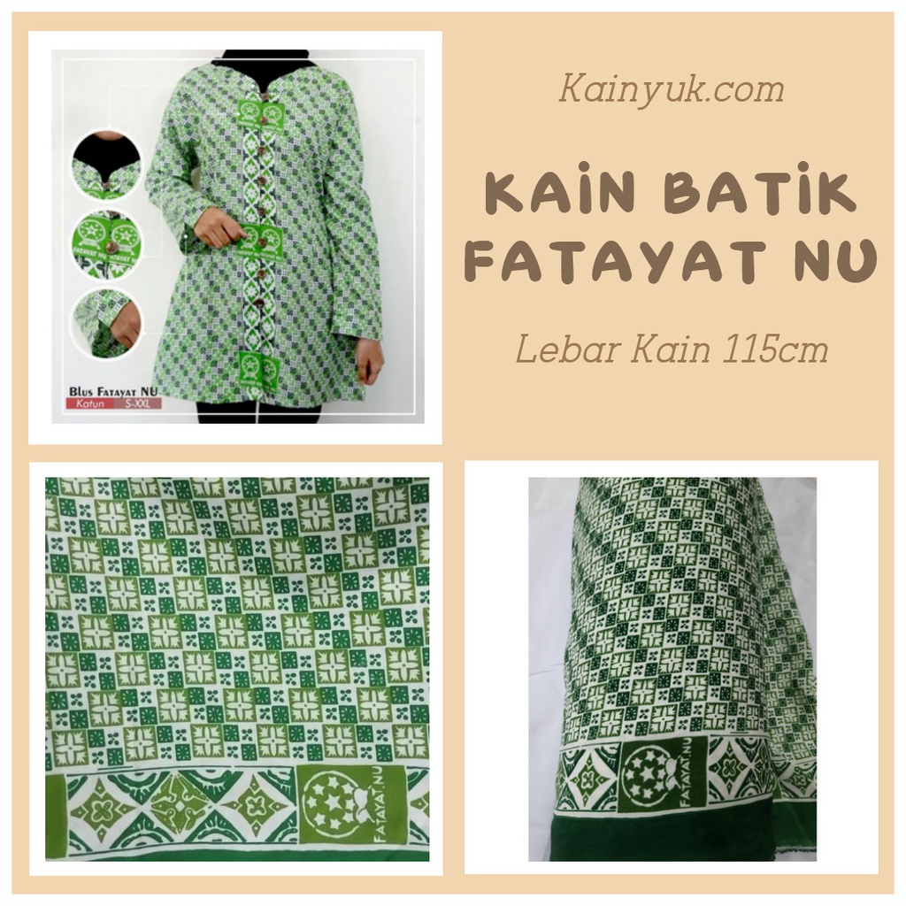 Jual KAIN BATIK FATAYAT NU | Shopee Indonesia