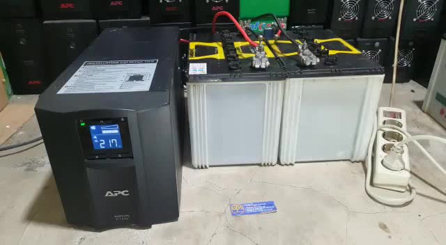 Jual UPS PSW + AVR LCD Monitor 600Watt/1000VA Modifikasi AKI 2 x 12V ...