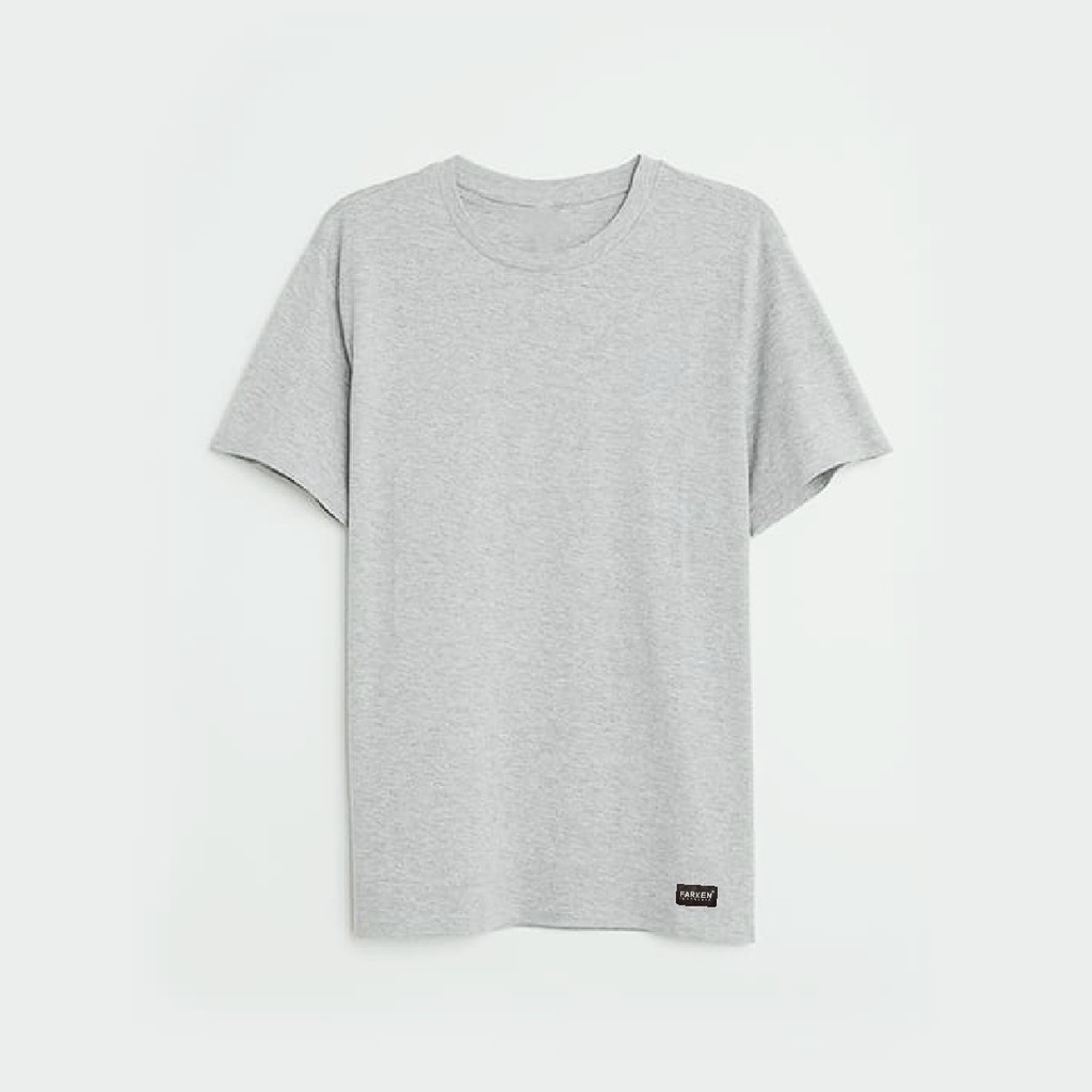 Jual KAOS POLOS GREY MISTY / KAOS POLOS PRIA PREMIUM / KAOS COWOK