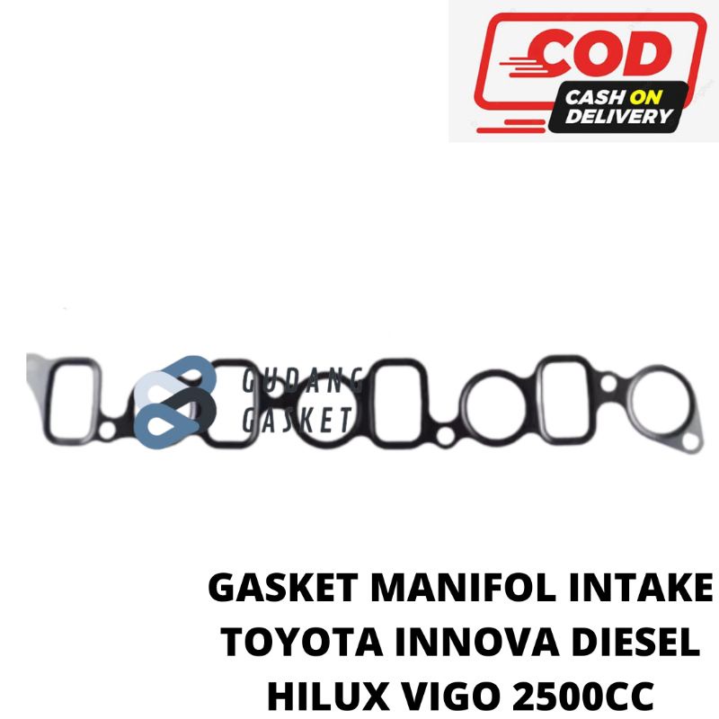 Jual PAKING MANIFOL MINYAK INNOVA DIESEL GASKET MANIFOL INTAKE INOVA ...