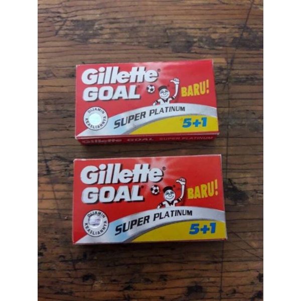 Jual Silet Gillete Goal 5+1 asli original | Shopee Indonesia