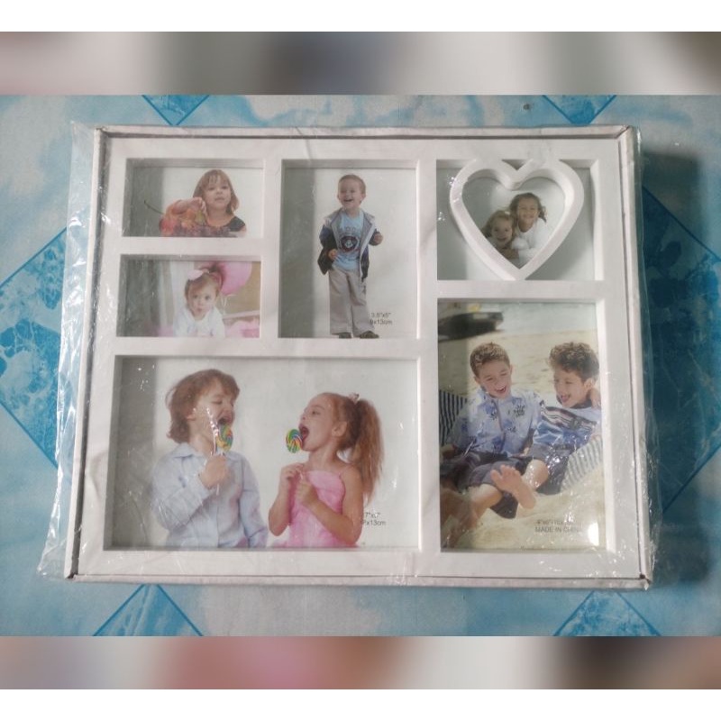 Jual BINGKAI FOTO 6 FRAME - BINGKAI FOTO KELUARGA FOTO PASANGAN FOTO ...