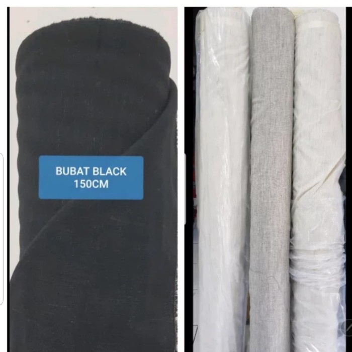 Jual [COD] kain buntut kuda/interlining/buat jas|perlengkapan jas ...