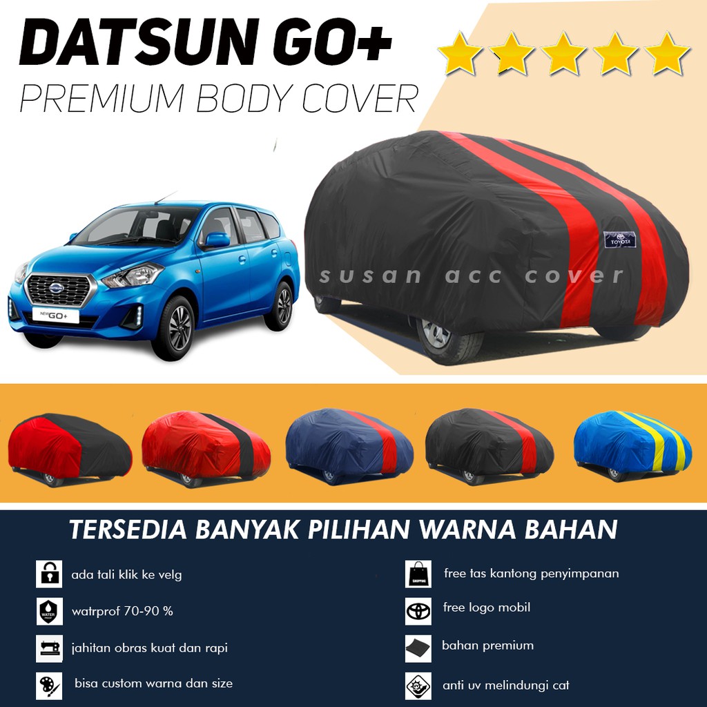 Jual Sarung Mobil Datsun go/Datsun go plus/Datsun Go+ panca/datsun go 2 ...
