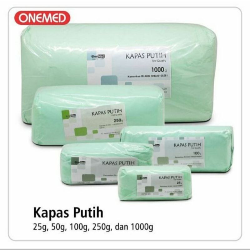 Jual Kapas pembalut putih onemed carrens adp | Shopee Indonesia