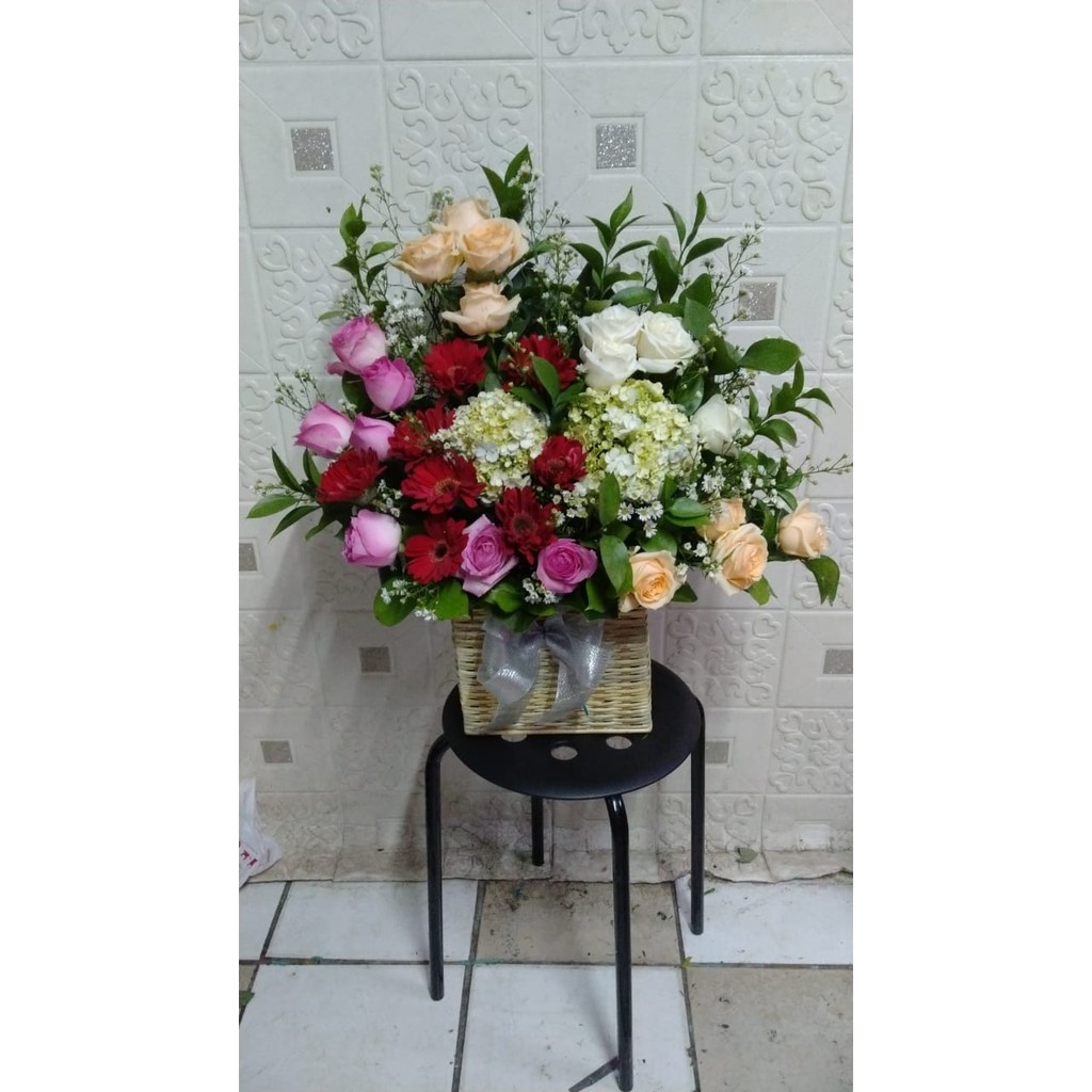 Jual BUNGA KERANJANG | BUNGA SEGAR | RANGKAIAN BUNGA SEGAR | BUNGA