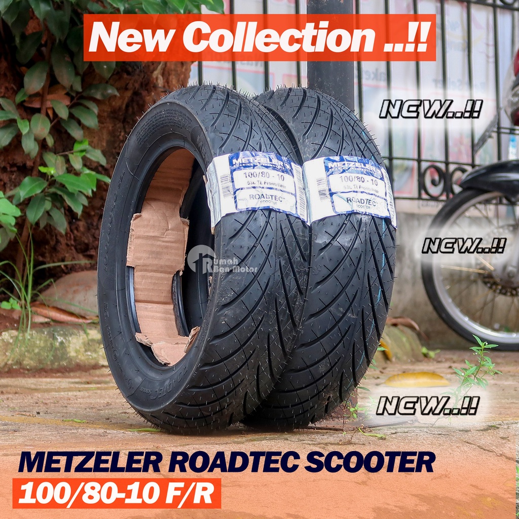 Jual METZELER ROADTEC SCOOTER 100/8010 BAN MOTOR VESPA CLASSIC