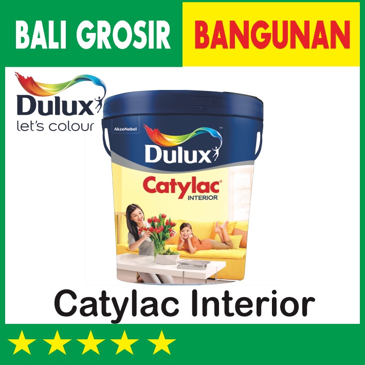 Jual 5 Kg 1501 Putih Dulux Catylac Cat Tembok Interior Galon 1501 Putih Shopee Indonesia 0254