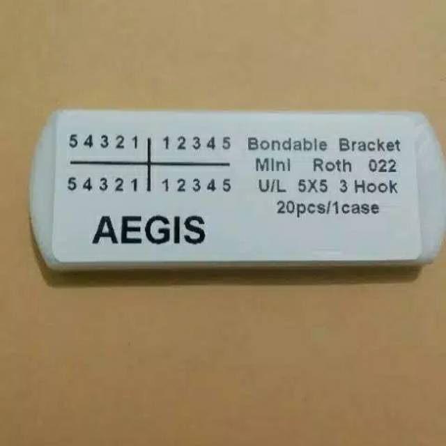 Jual DENTAL BRACKET DTC AEGIS MINI ROOTH 022 3HOOK UP | Shopee Indonesia